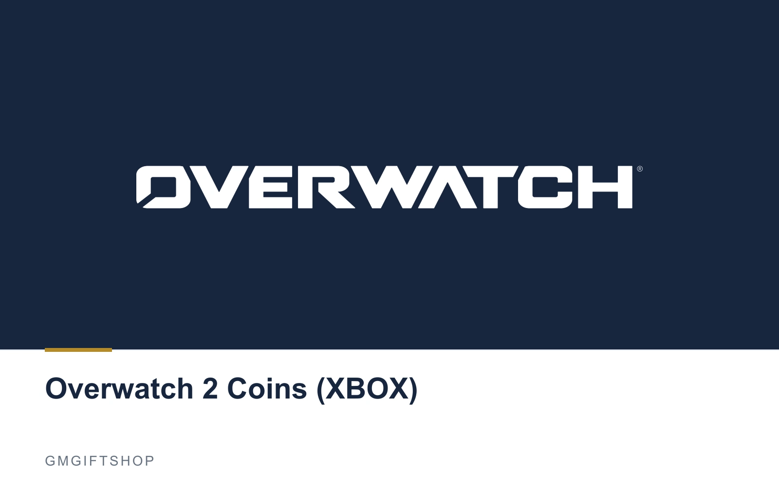 Overwatch 2 Coins (XBOX)