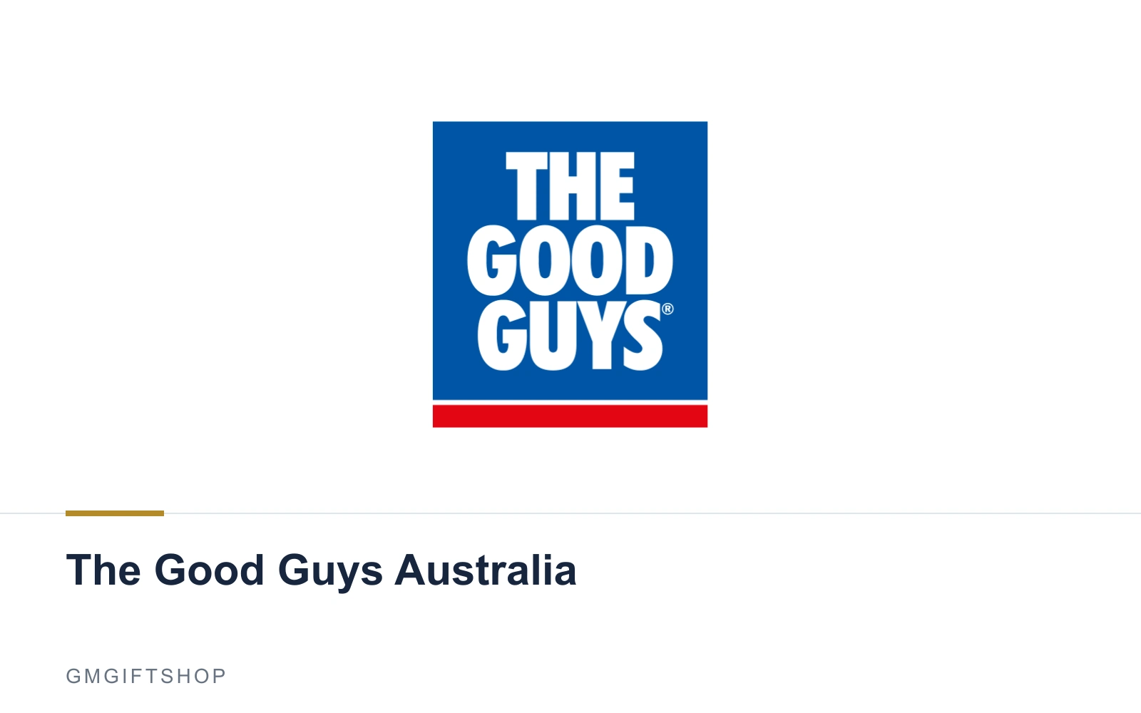 The Good Guys Australia