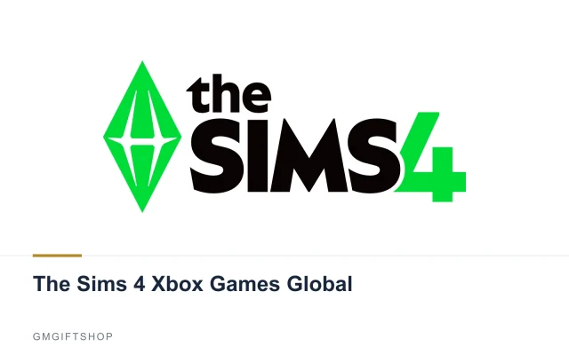 The Sims 4 Xbox Games Global