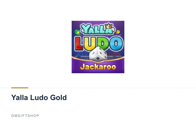 Yalla Ludo Gold