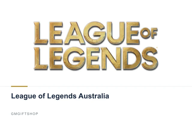League of Legends Australia