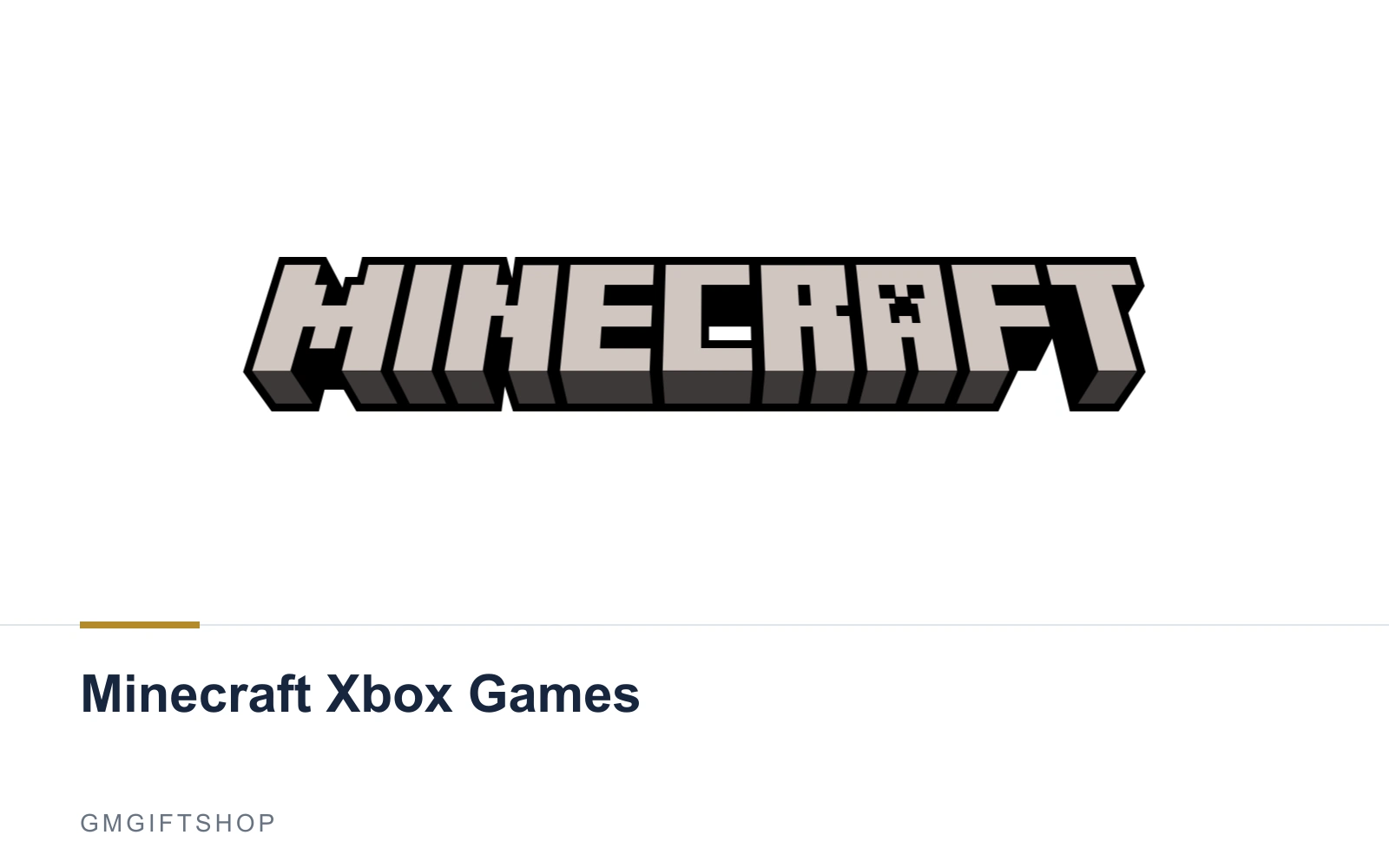 Minecraft Xbox Games