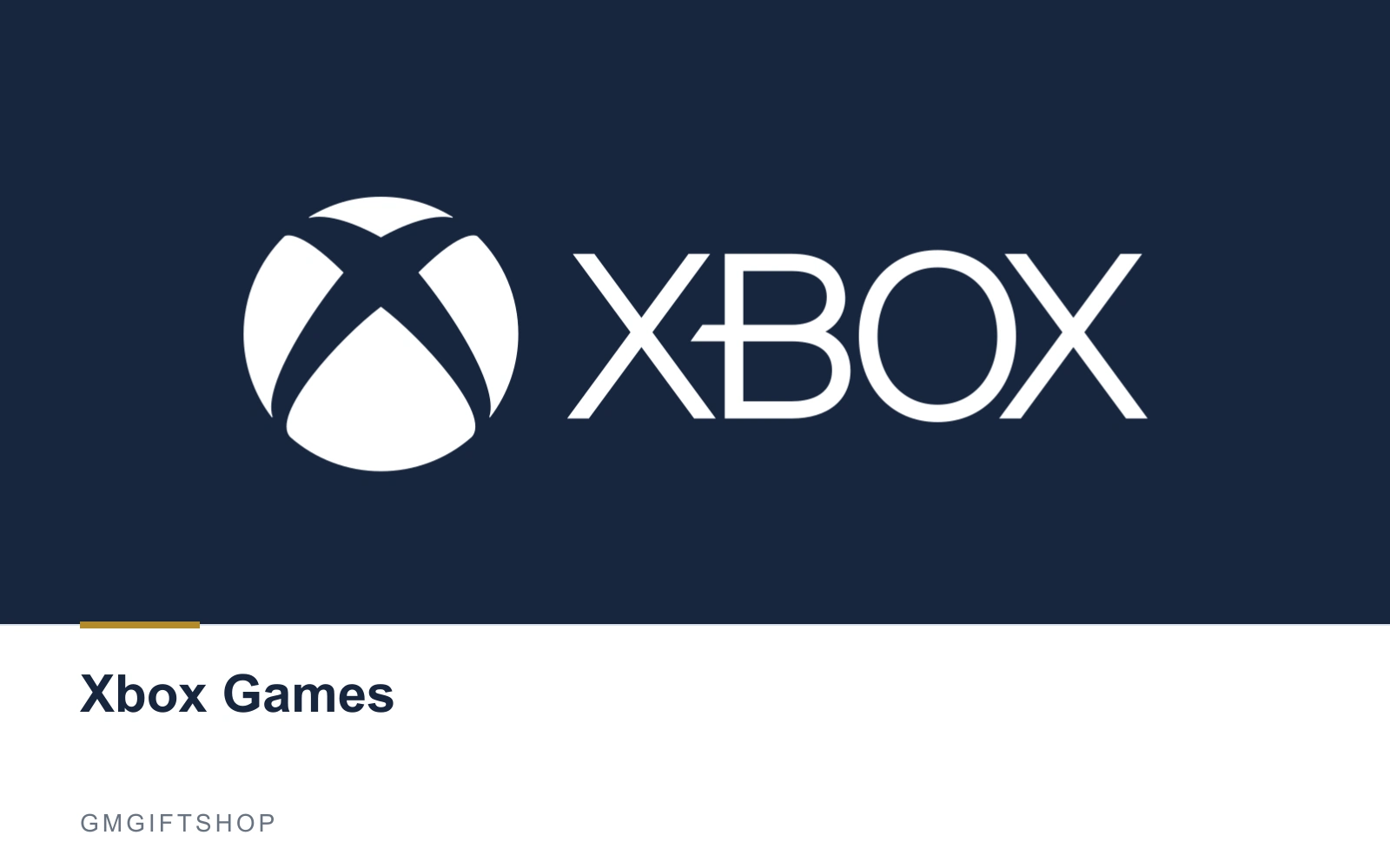 Xbox Games